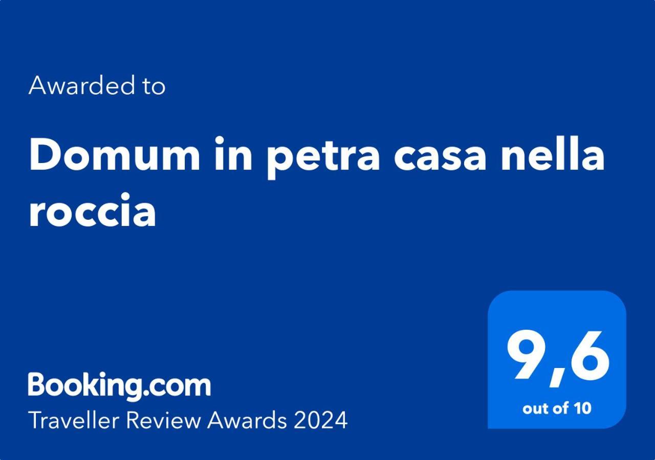 Villa Domum In Petra Casa Nella Roccia Self Check - In Módica Exterior foto